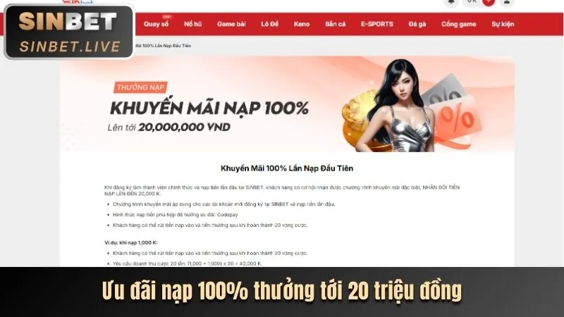 Các chương trình khuyến mãi cho sòng bạc trực tuyến tại 85bet win